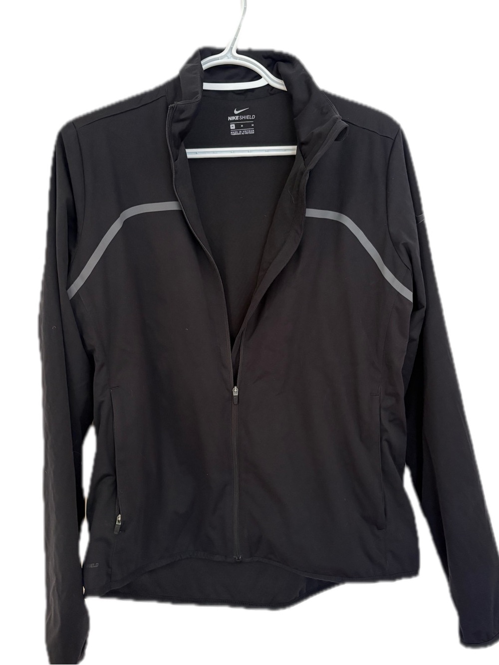 Nike Black Reflective Running Jacket